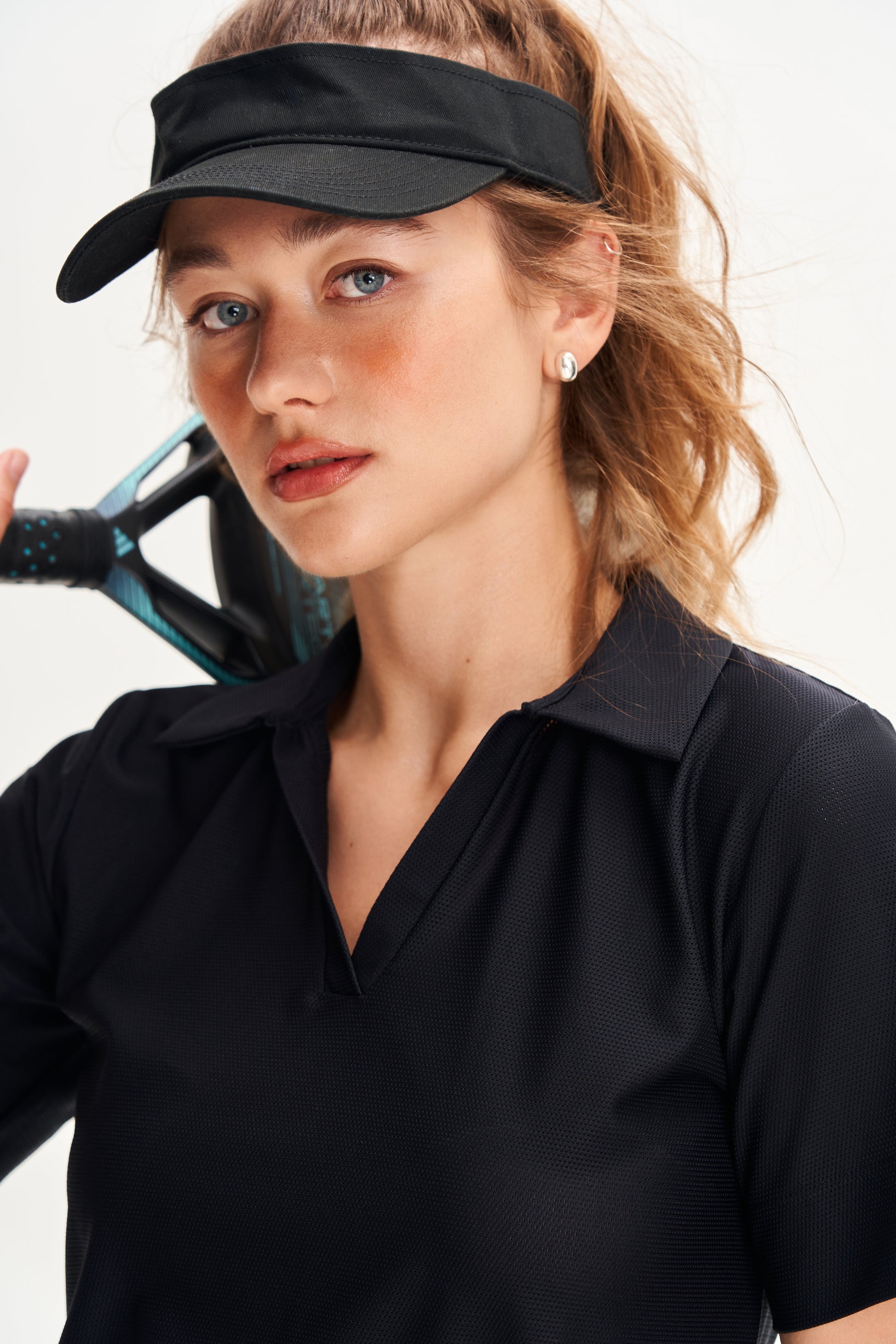 Top Black Polo
